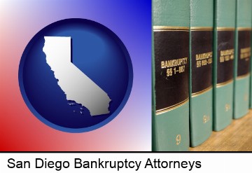 bankruptcy law books in San Diego, CA