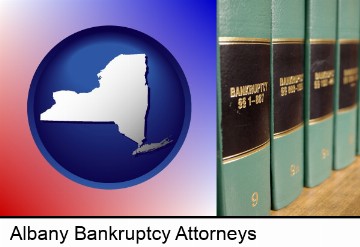 bankruptcy law books in Albany, NY